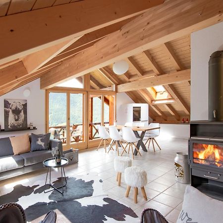 Chalet Rose Penthouse Wengen Dış mekan fotoğraf