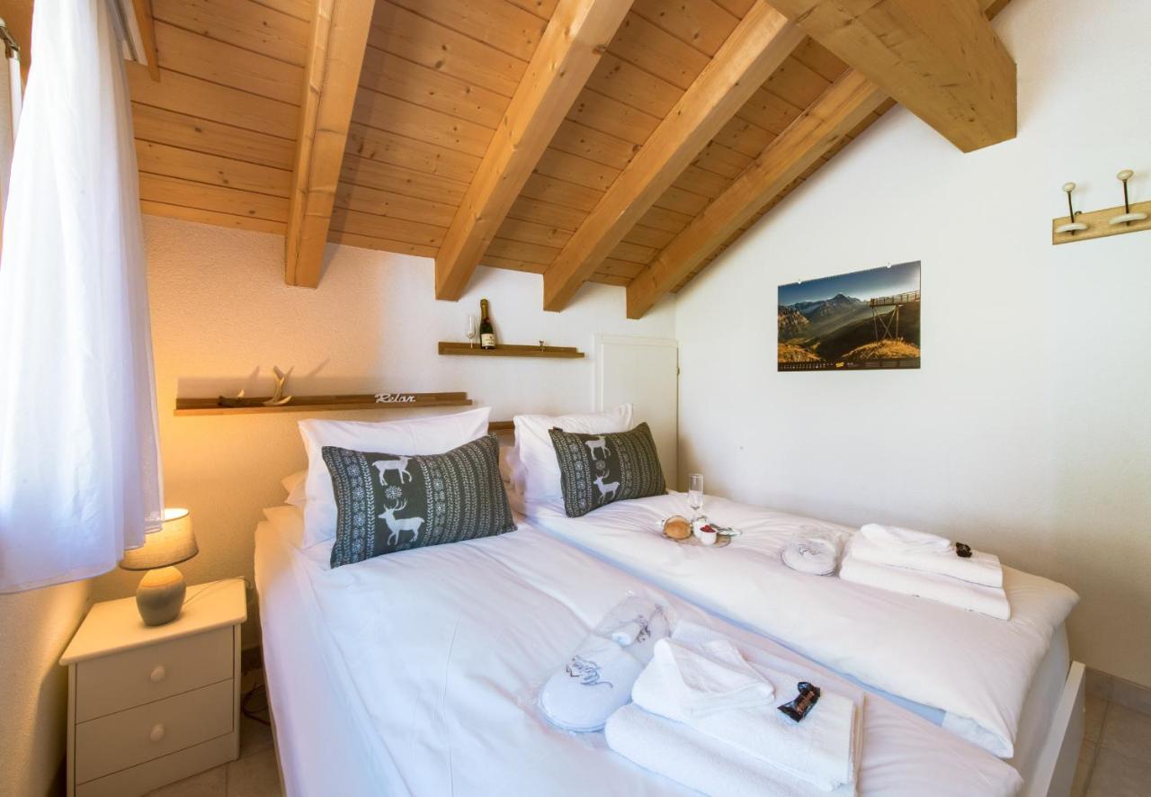 Chalet Rose Penthouse Wengen Dış mekan fotoğraf