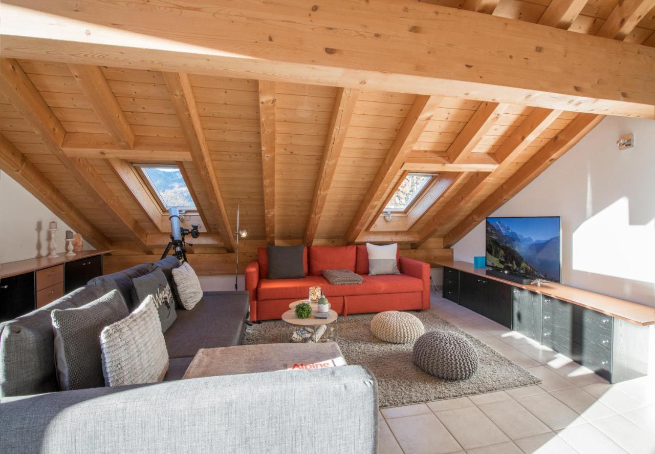 Chalet Rose Penthouse Wengen Dış mekan fotoğraf