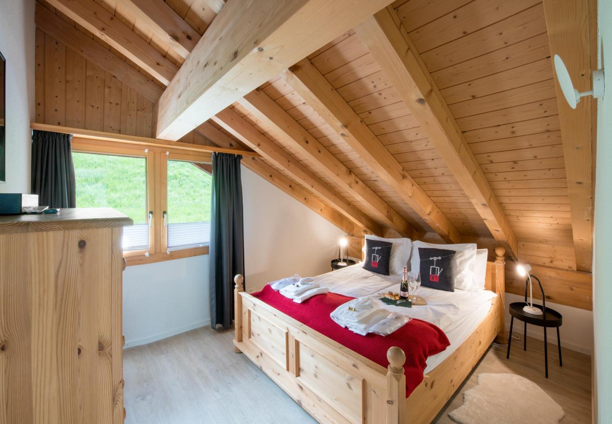 Chalet Rose Penthouse Wengen Dış mekan fotoğraf