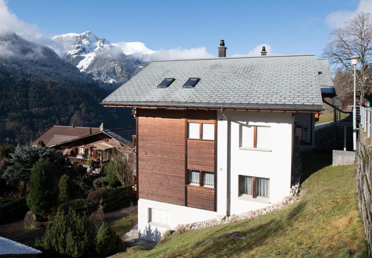 Chalet Rose Penthouse Wengen Dış mekan fotoğraf